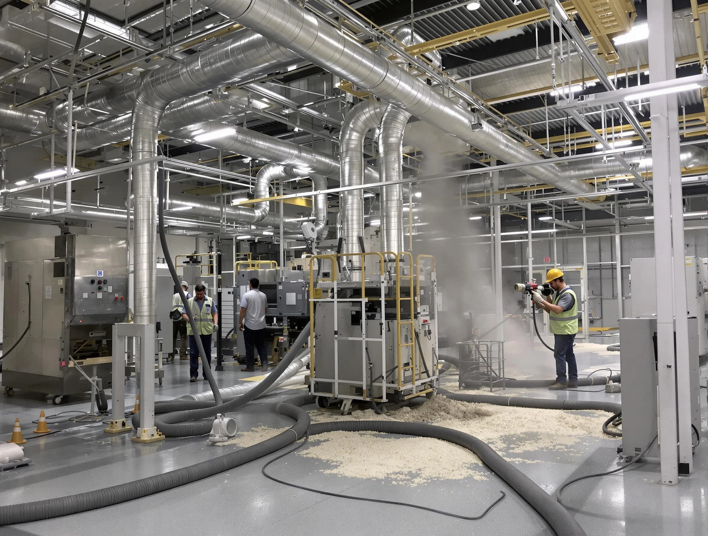 Heavy-duty industrial duct cleaning by Lone Tree Air Duct Cleaning in Lone Tree