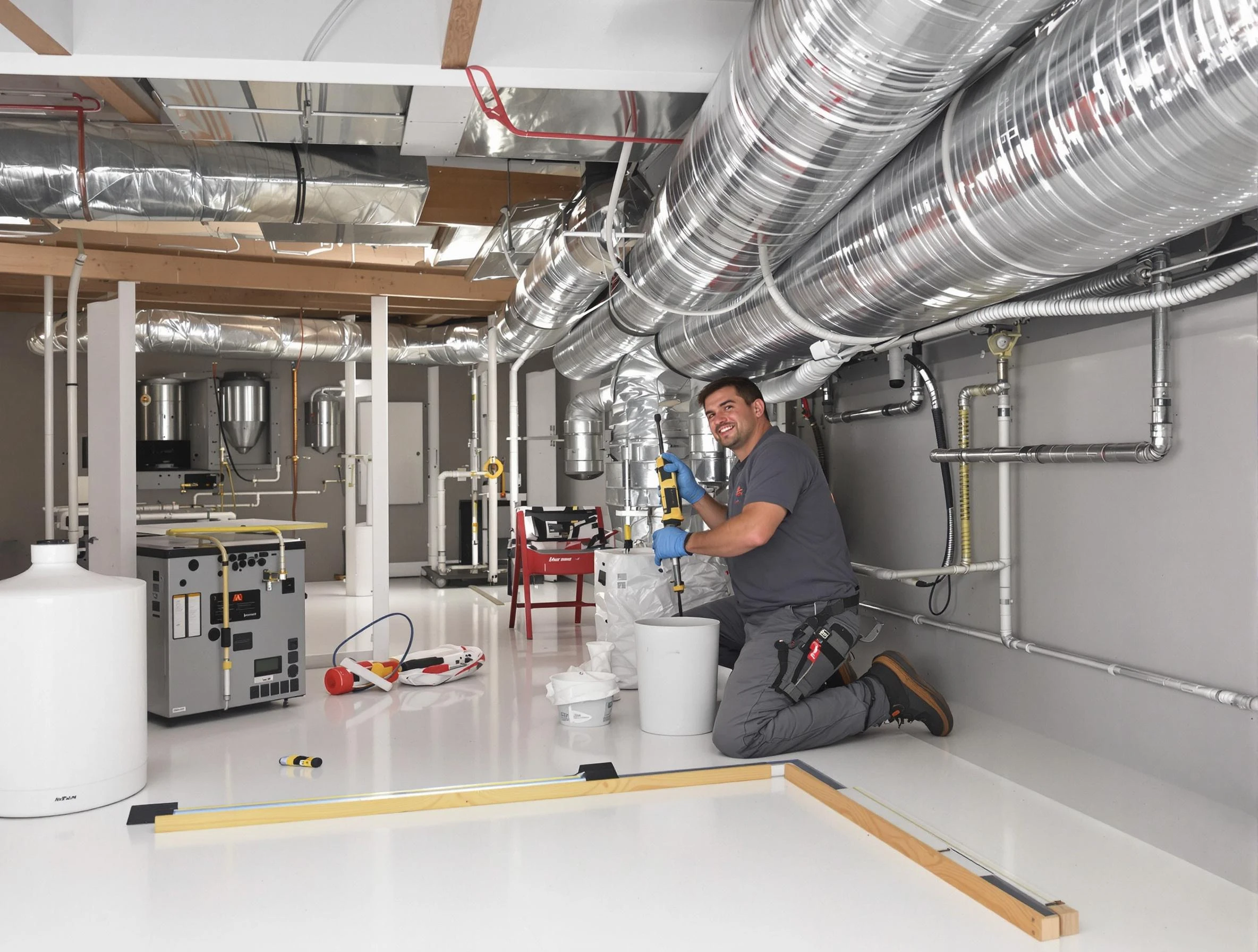 Professional duct sealing service by Lone Tree Air Duct Cleaning in Lone Tree