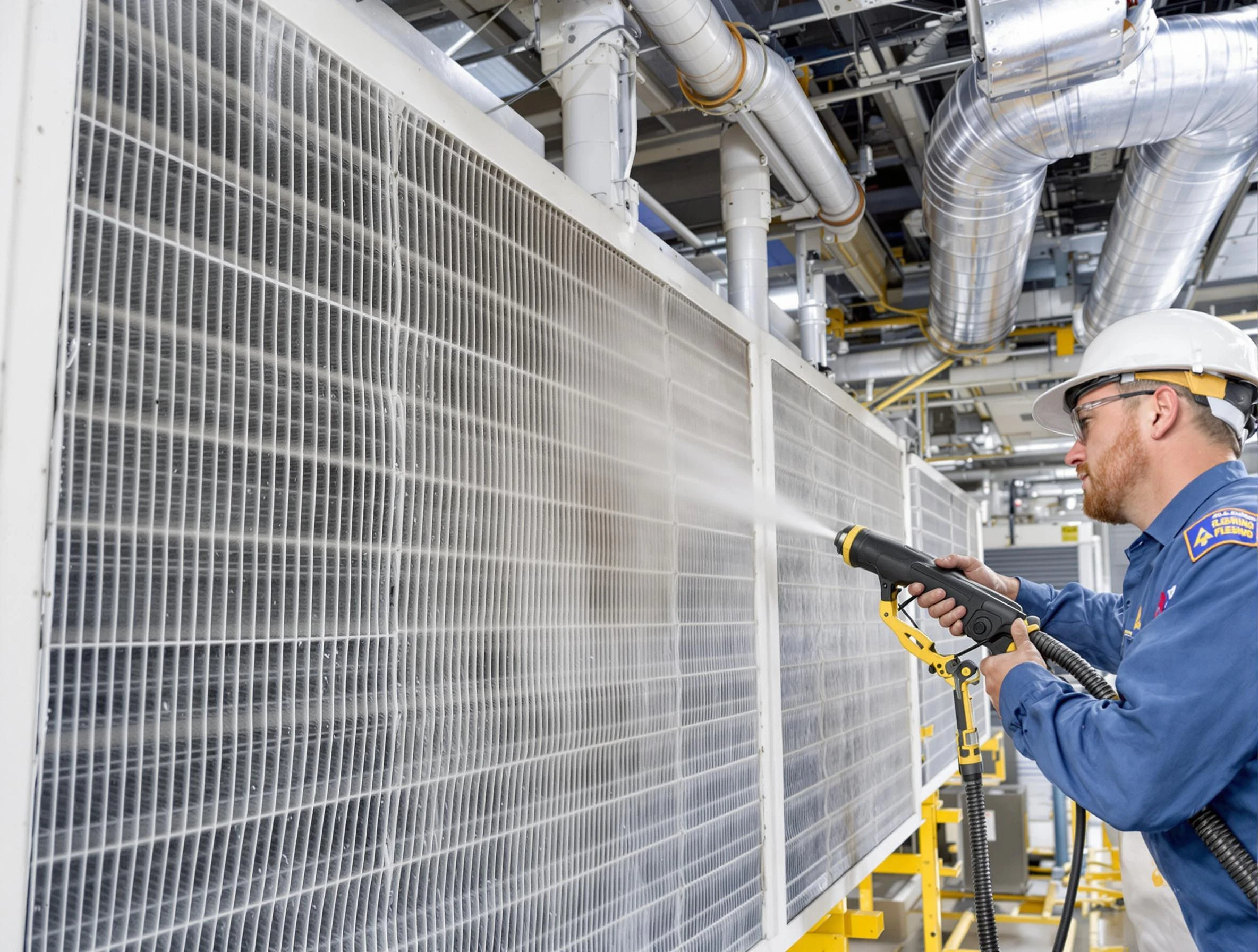 Professional commercial coil cleaning by Lone Tree Air Duct Cleaning in Lone Tree